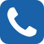 telephone symbol button blu 64